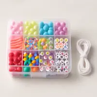 Kit de cuentas de colores para hacer pulseras