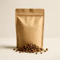 Bolsa de alimento para perro con croquetas