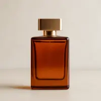 Frasco de perfume ámbar de 100 ml